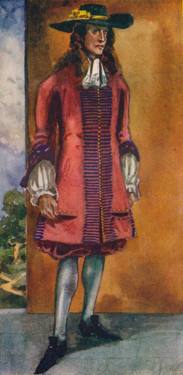 Um homem do tempo de Tiago II, 1907 de Dion Clayton Calthrop