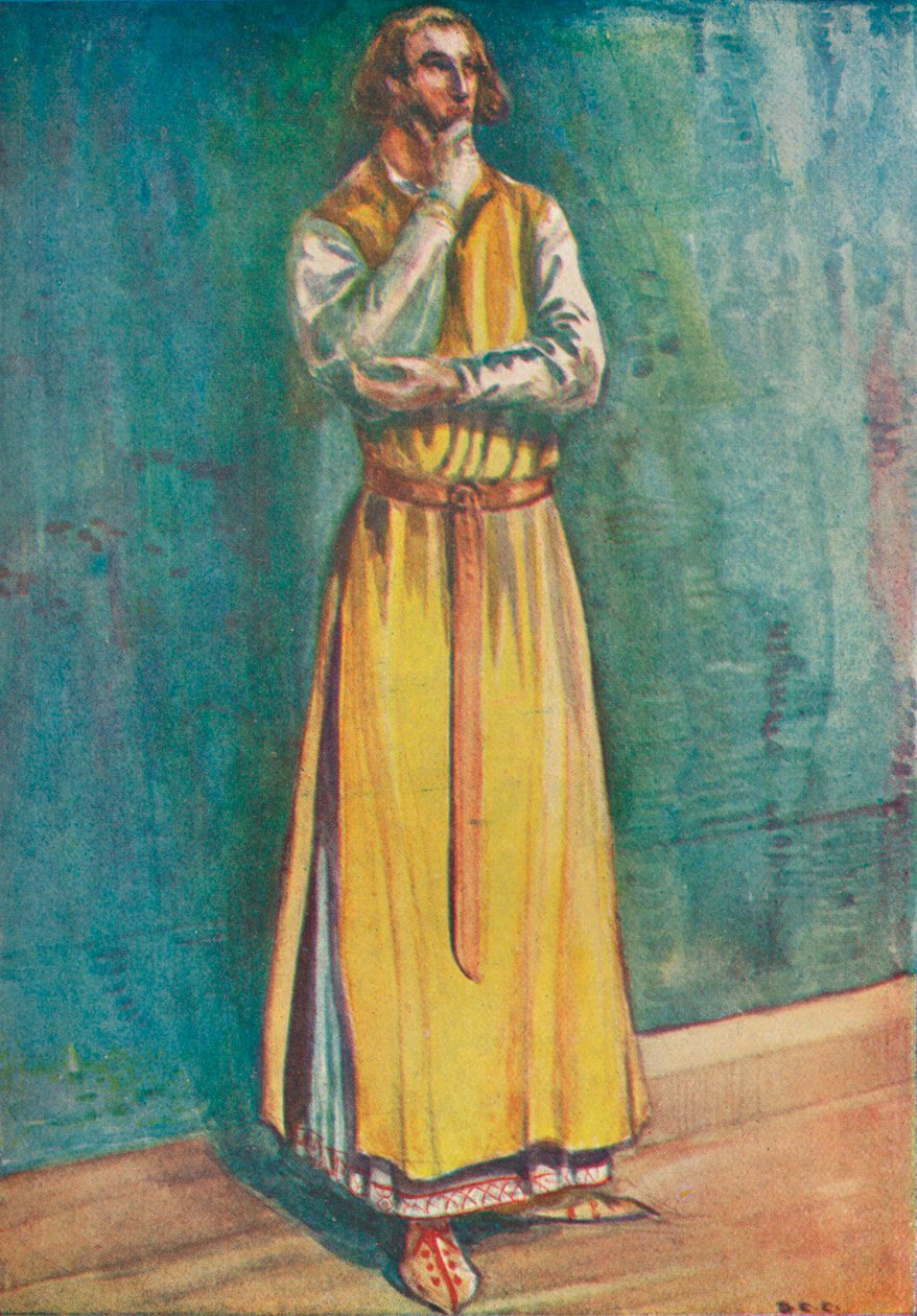 Um homem do tempo de João, 1907 de Dion Clayton Calthrop