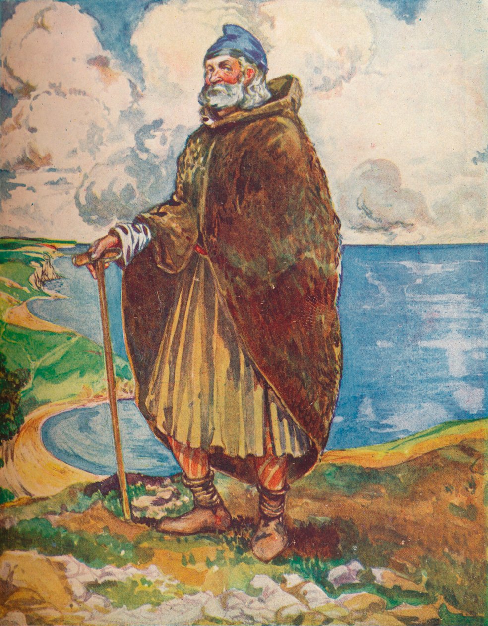 Um homem do tempo de Estevão, 1907 de Dion Clayton Calthrop