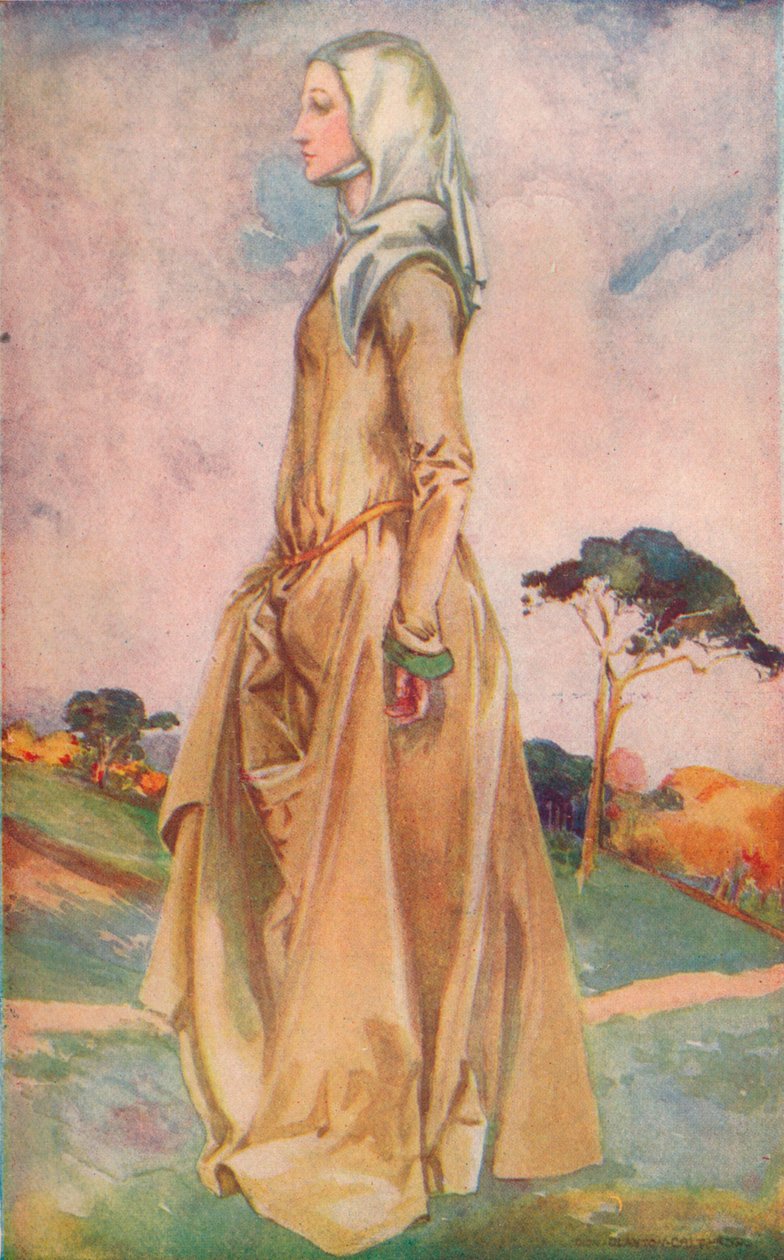 Uma mulher da época de Henrique II, 1907 de Dion Clayton Calthrop