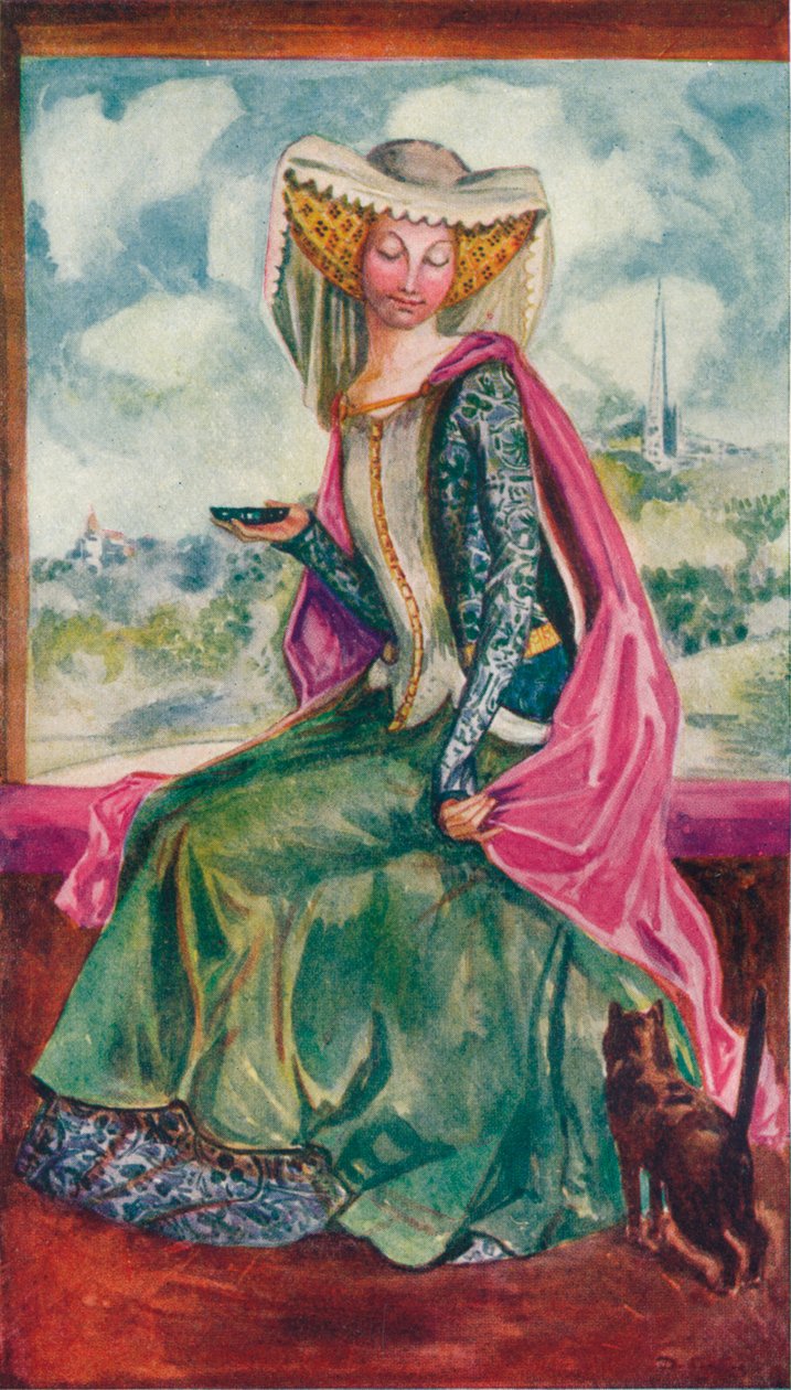 Uma mulher da época de Henrique IV, 1907 de Dion Clayton Calthrop