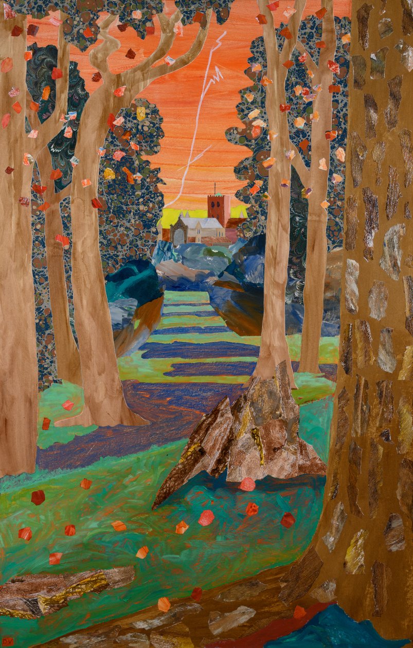 St Albans, 2025 (colagem) de Dione Verulam