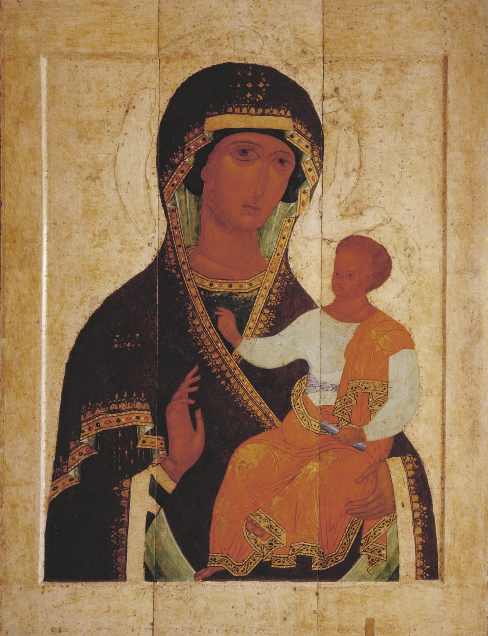 A mãe de Deus Hodigitria de Dionysius and Workshop
