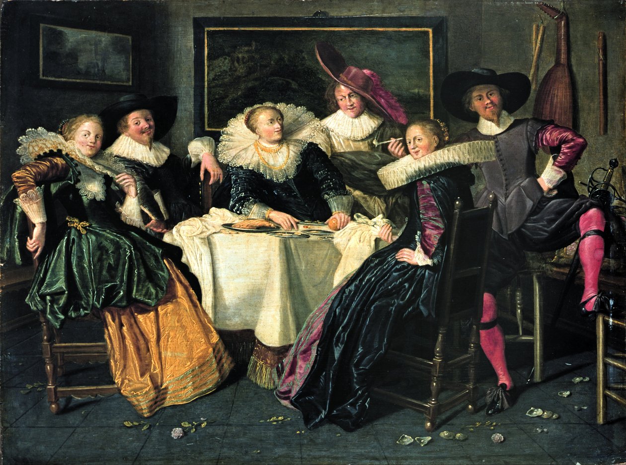 Merry Company de Dirck Hals