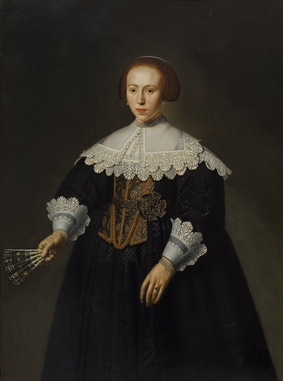 Retrato de uma senhora de Dirck Santvoort