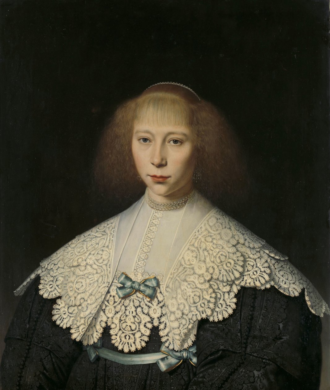Agatha Geelvinck (1617-38). Primeira esposa de Frederik Dircksz Alewijn de Dirck Dircksz. van Santvoort