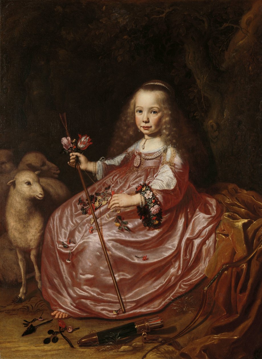 Retrato de Clara Alewijn
Clara Alewijn (1635-74(. Filha de Abraham Alewijn e Geertruid Hooftman de Dirck Dircksz. van Santvoort