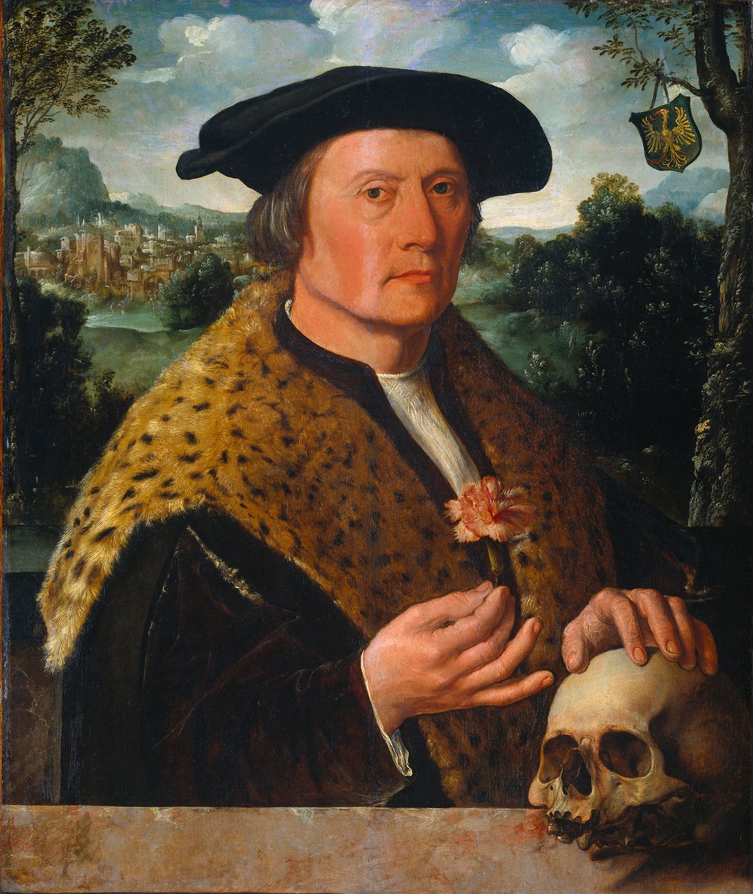Retrato de Pompéia Occo 1483-1537, 1531 de Dirck Jacobsz