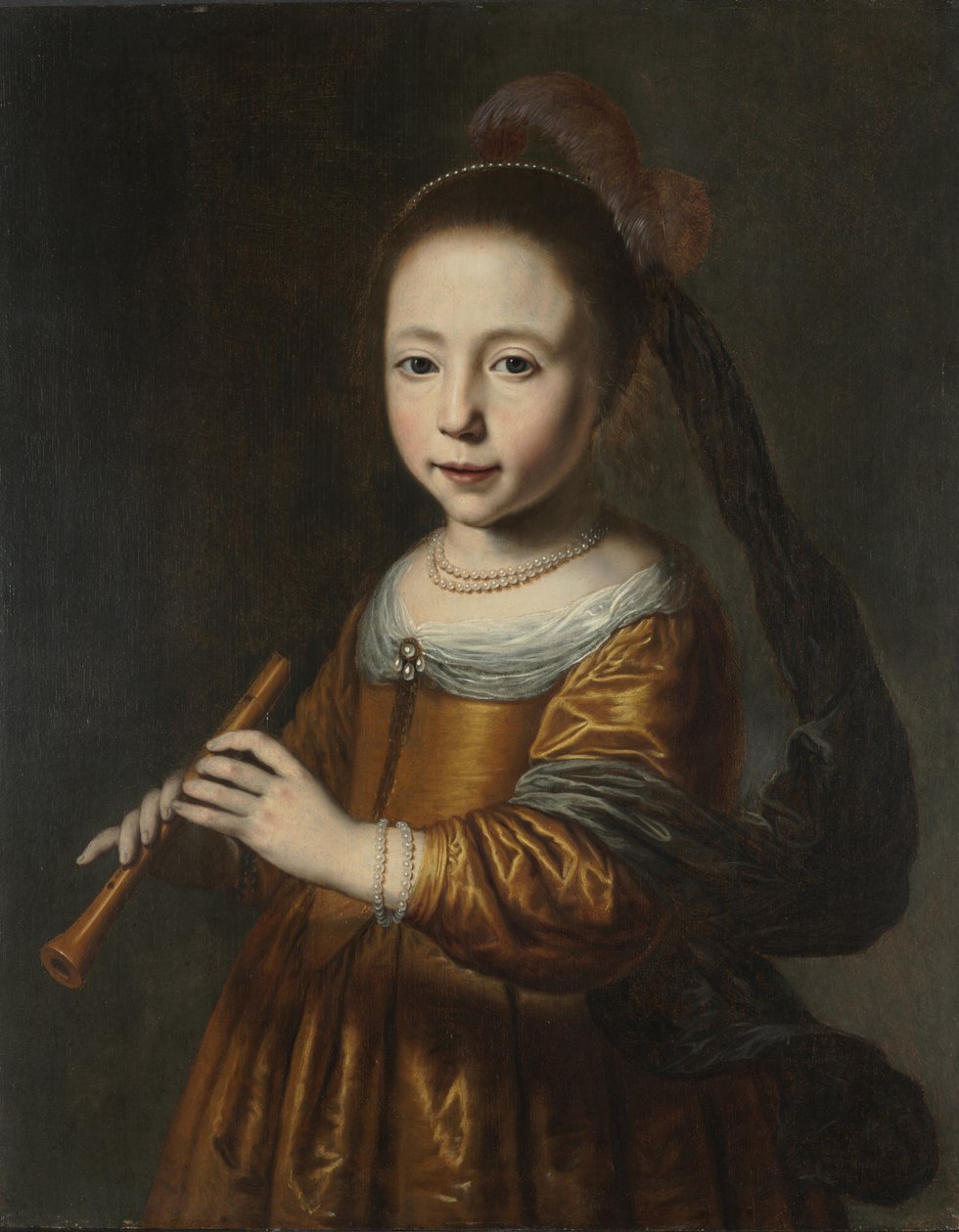 Retrato de Elizabeth Spiegel, 1639 de Dirck Santvoort
