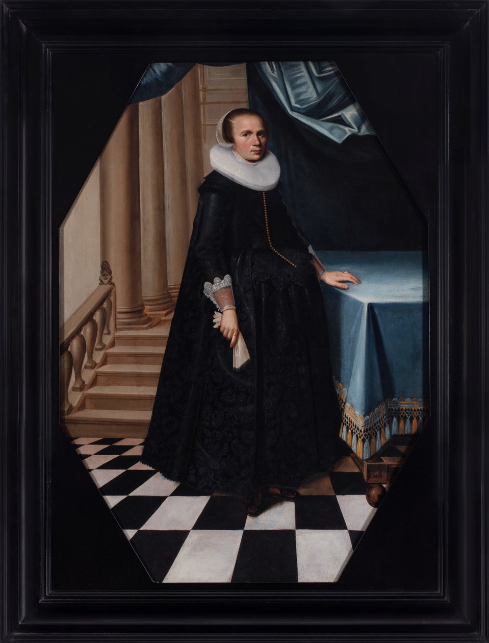Retrato de uma senhora de Dirck Santvoort