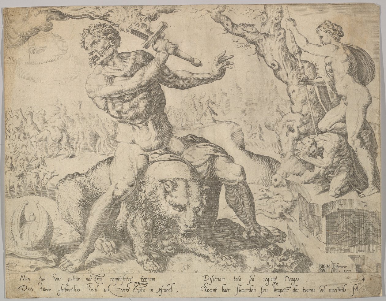 Levi, da série Os Doze Patriarcas, 1550. de Dirck Volkertsen Coornhert