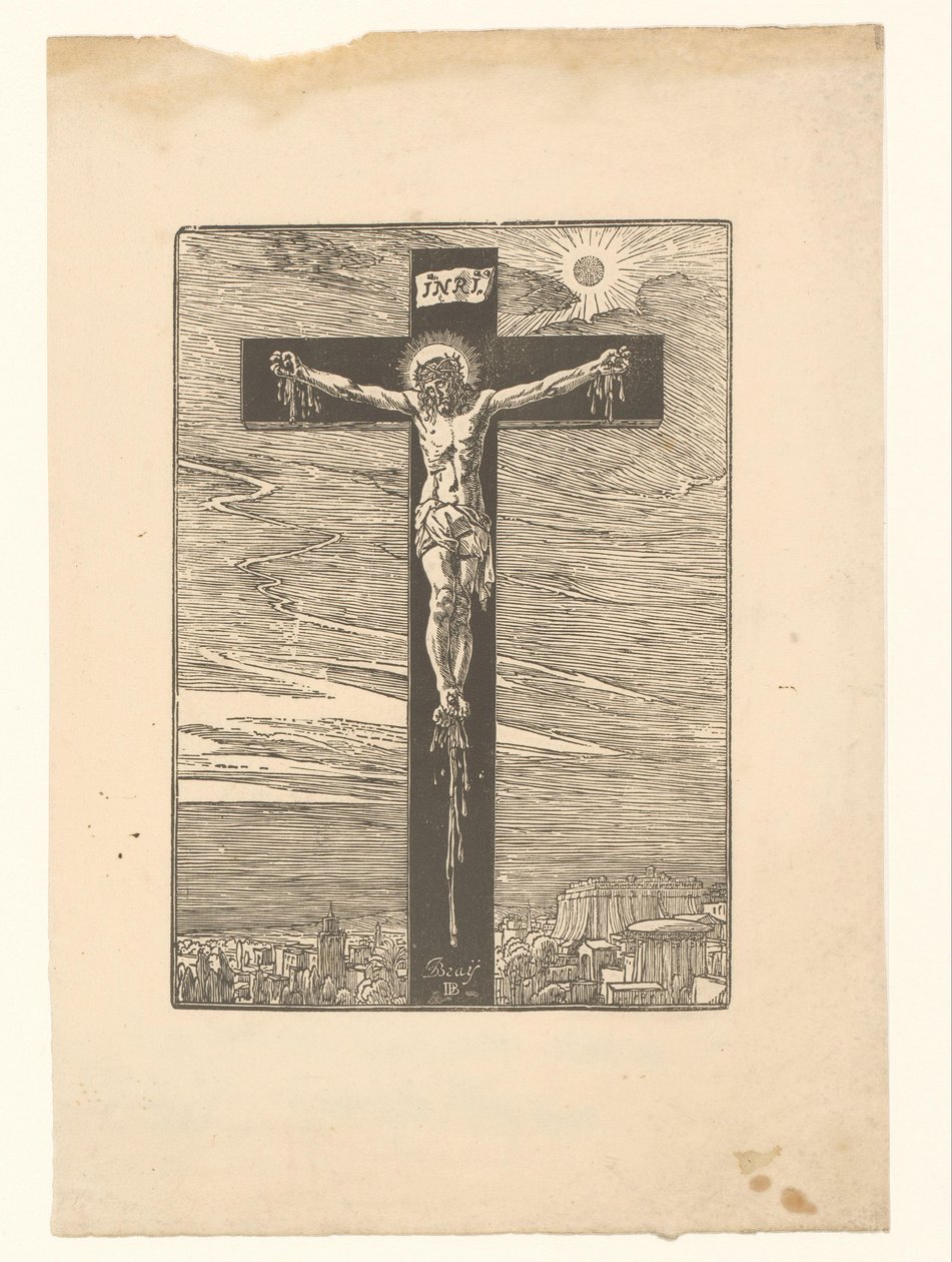 Cristo na cruz de Dirck de Bray