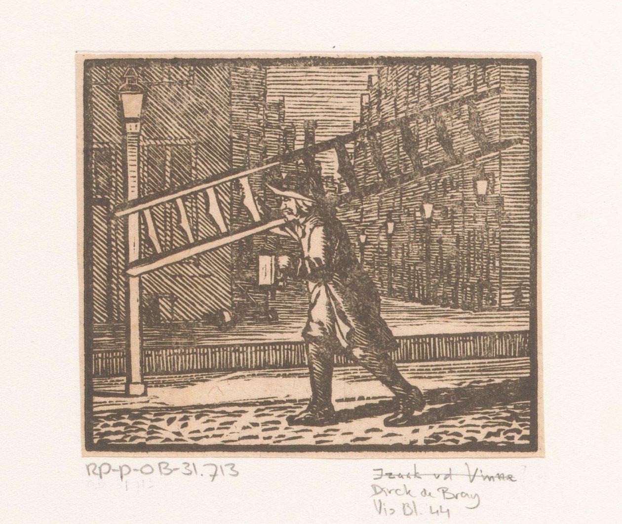 lanterna isqueiro de Dirck de Bray