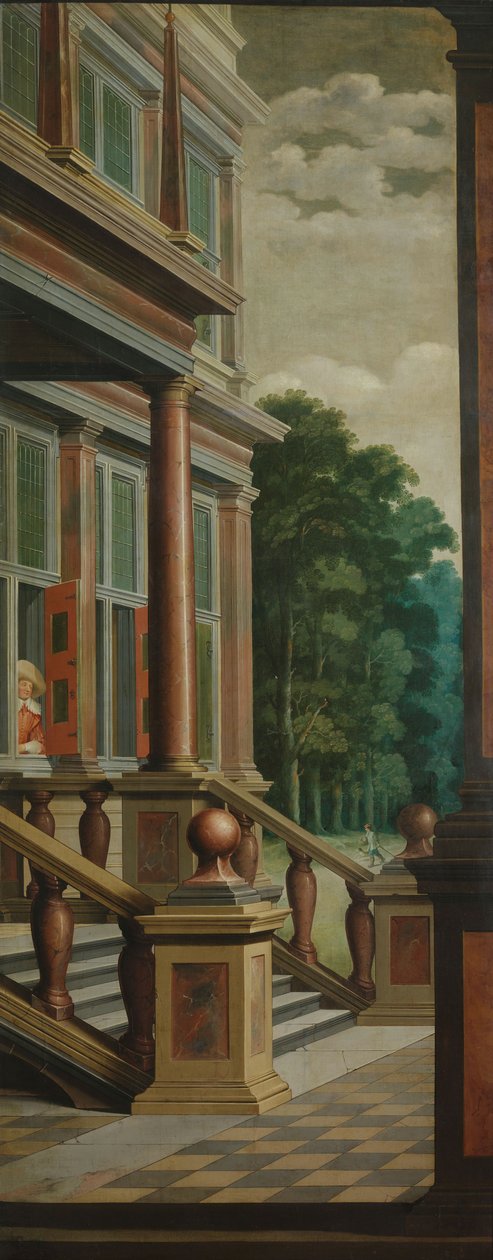 Uma Sequência Decorativa de Sete Partes: A Escadaria Externa de Dirck van Delen