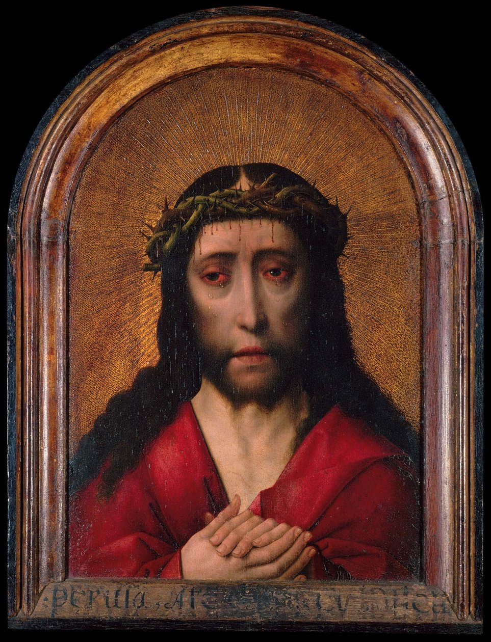 Cristo coroado de espinhos de Dirk Bouts