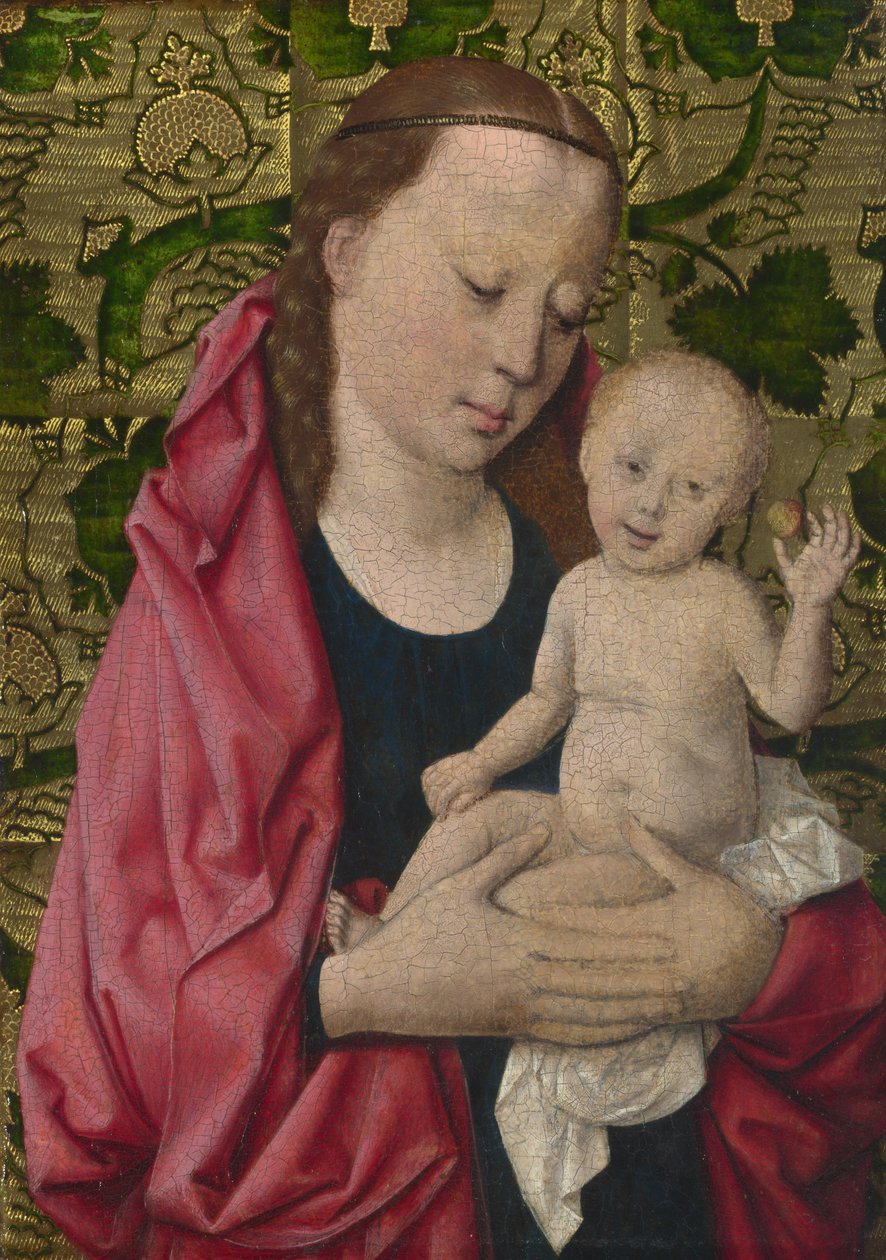 A Virgem e o Menino, ca 1465 de Dirk Bouts