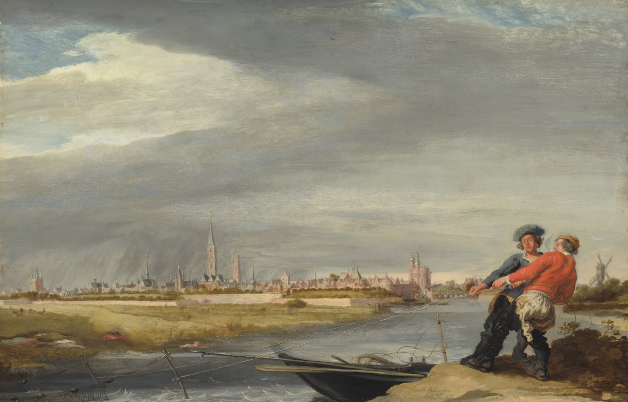 A transportar a rede, 1663. de Dirk Hardenstein
