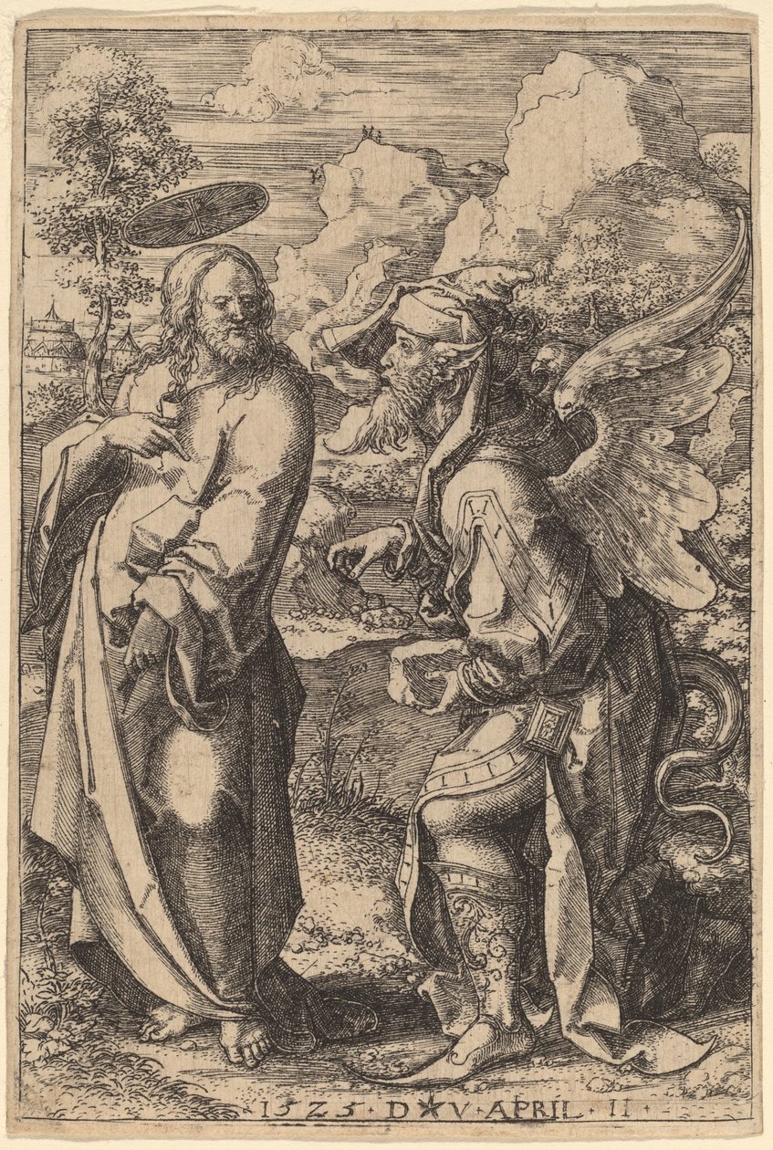 A tentação de Cristo de Dirk Jacobsz Vellert