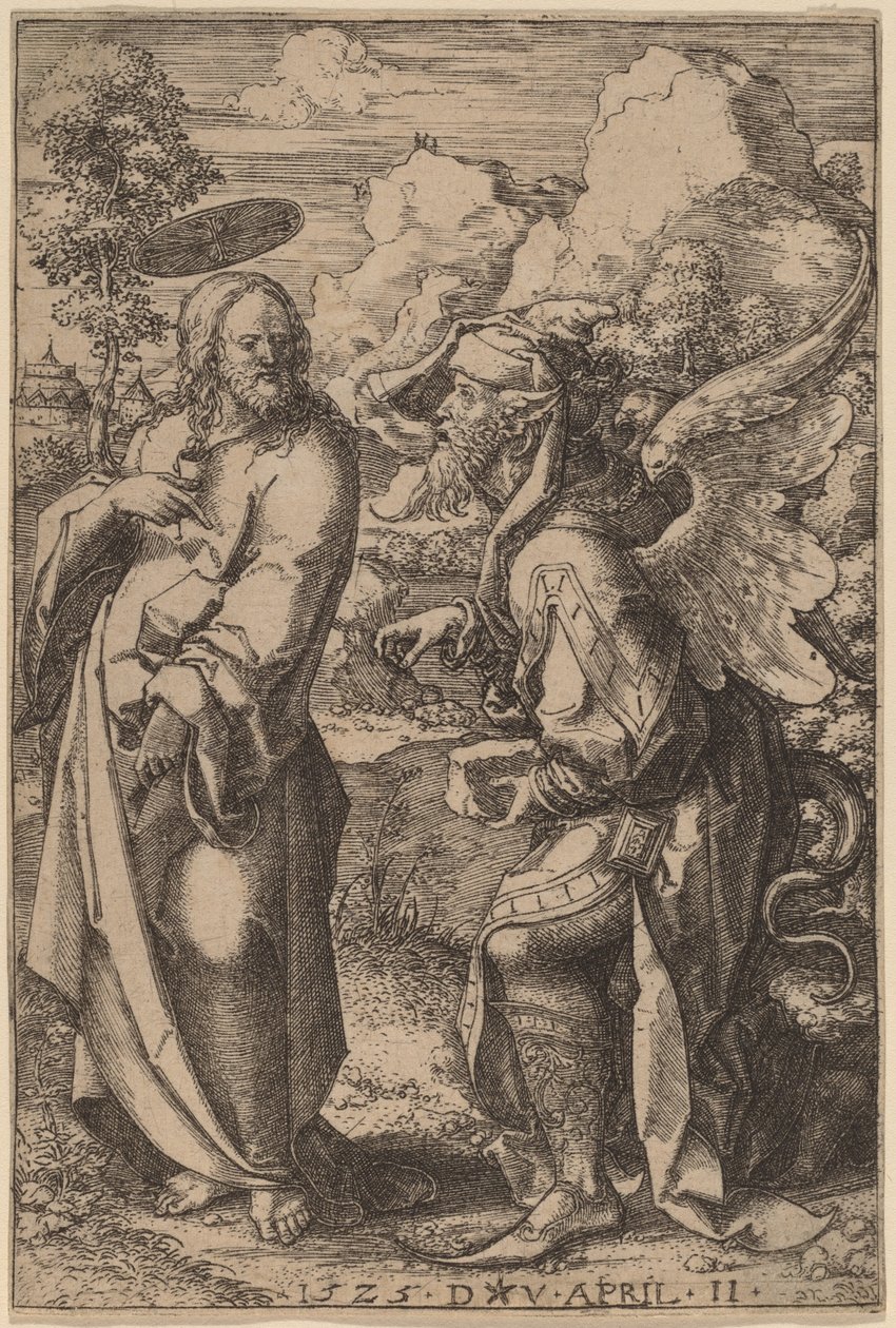 A tentação de Cristo de Dirk Jacobsz Vellert