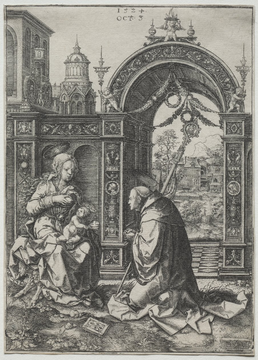 A Visão de São Bernardo de Dirk Jacobsz Vellert