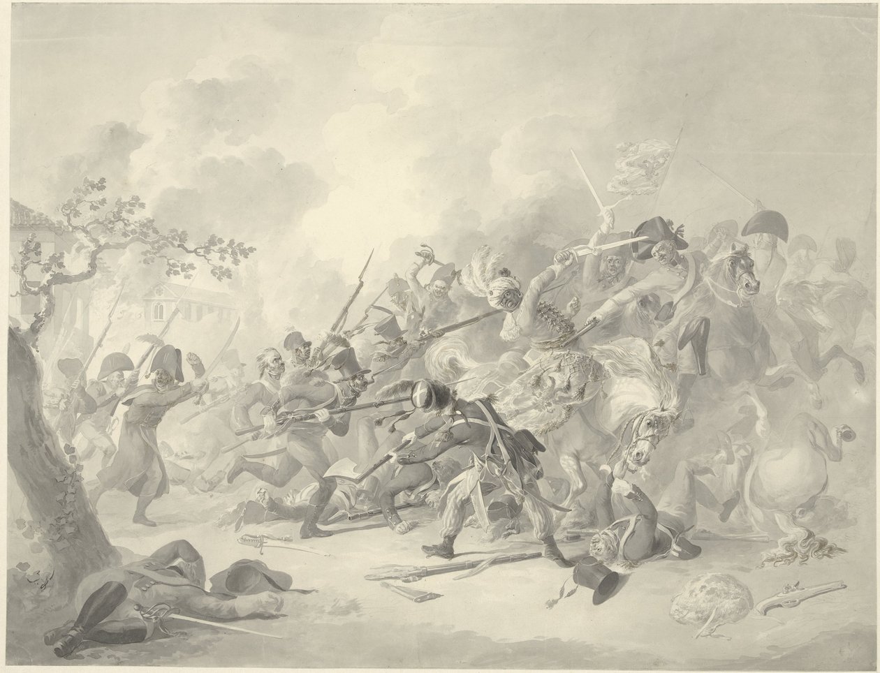Lute em uma vila de Dirk Langendijk