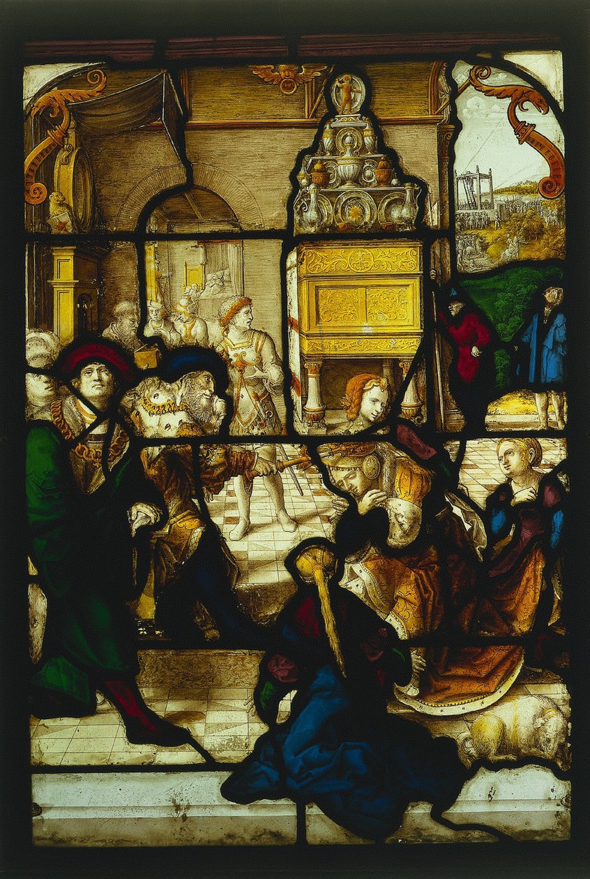 Ester antes de Assuero, c. 1530 de Dirk Vellert