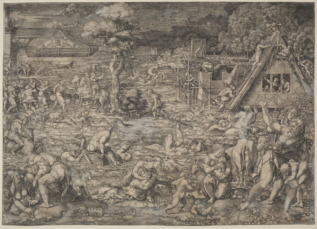 O Dilúvio de Dirk Vellert