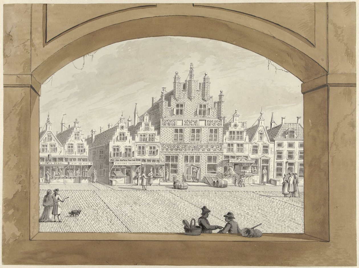 O Koopmanshal em Middelburg de Dirk Verrijk