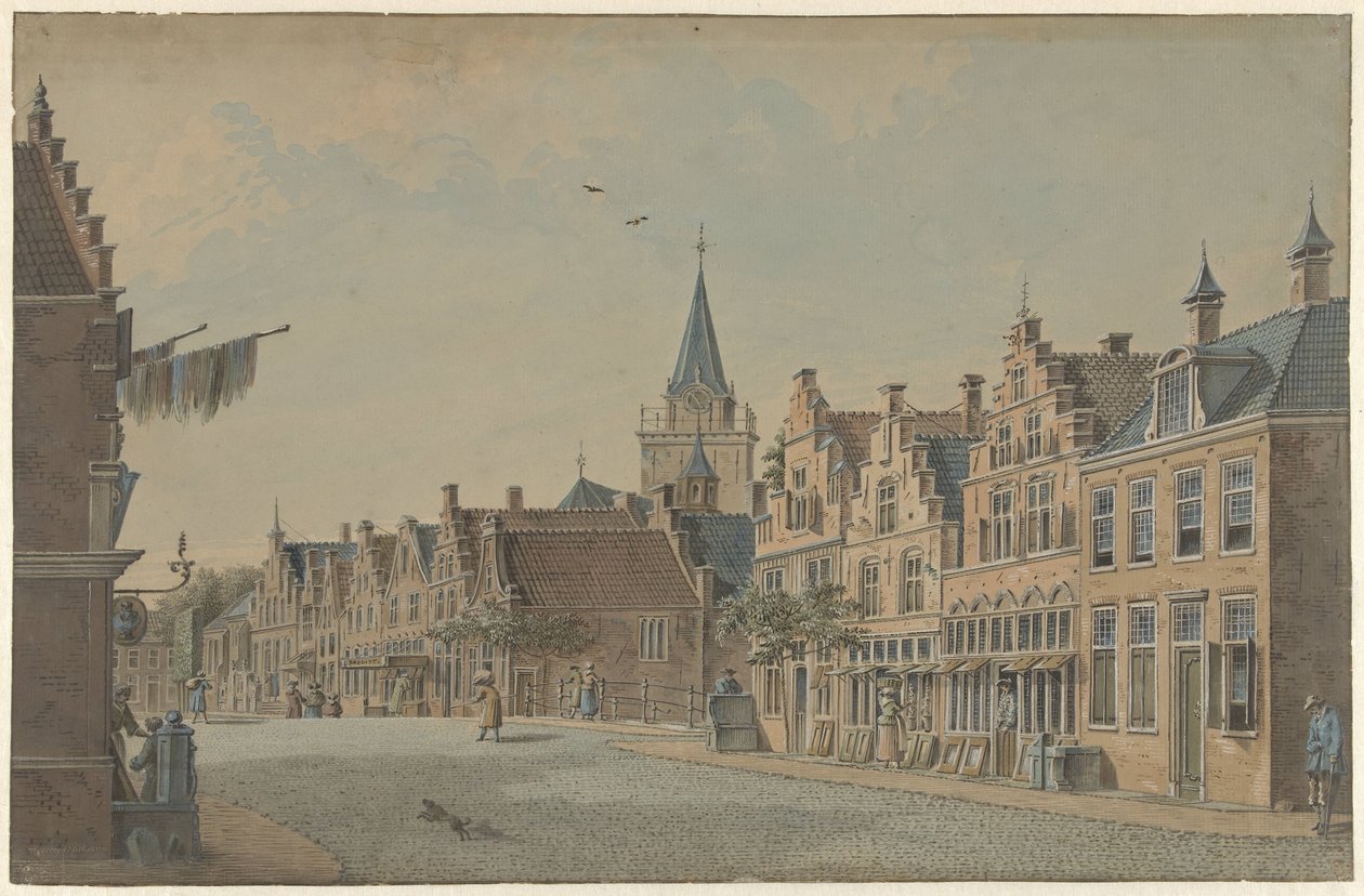 A ponte de peixe em Woerden de Dirk Verrijk