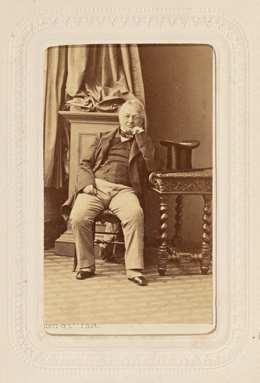 M. [Louis Adolphe] Thiers (1797 - 1877) de Disdéri and Cie.