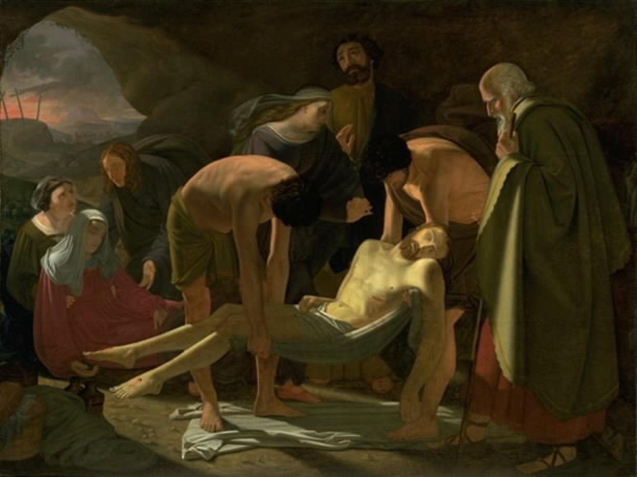 O sepultamento de Cristo de Ditlev Blunck