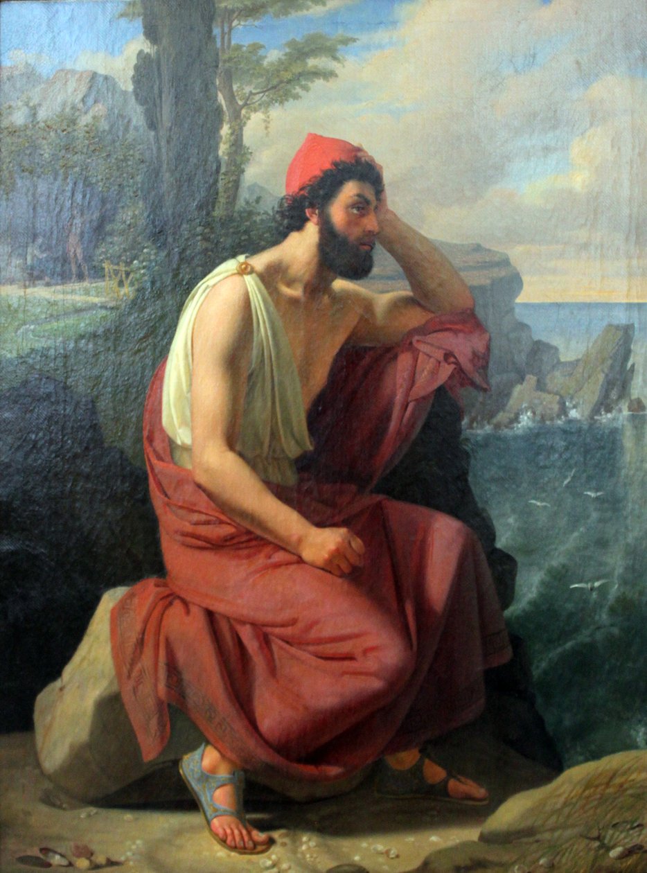 Odisseu na Ilha de Calipso de Ditlev Blunck