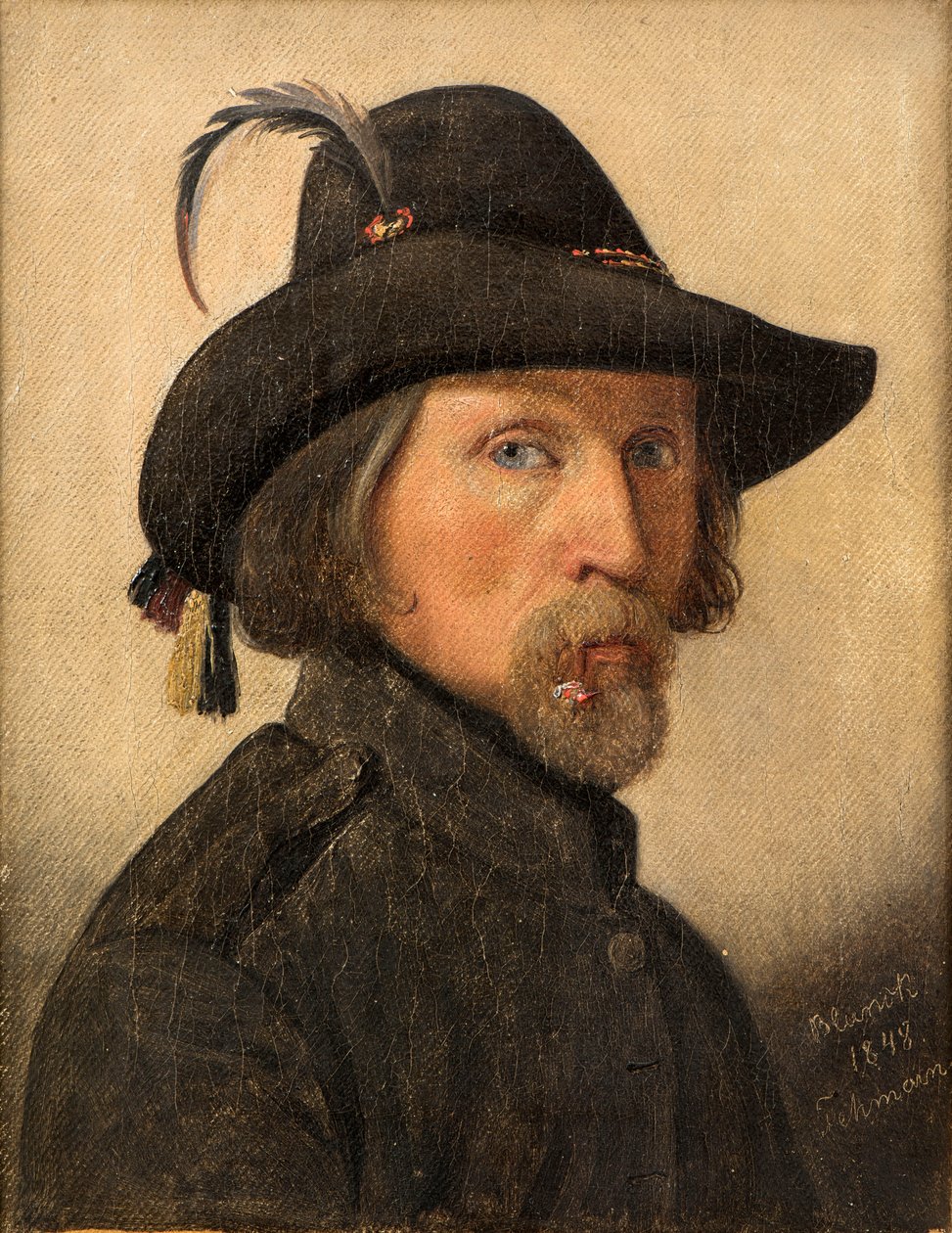 Auto-retrato como Legionário, 1848. de Ditlev Blunck