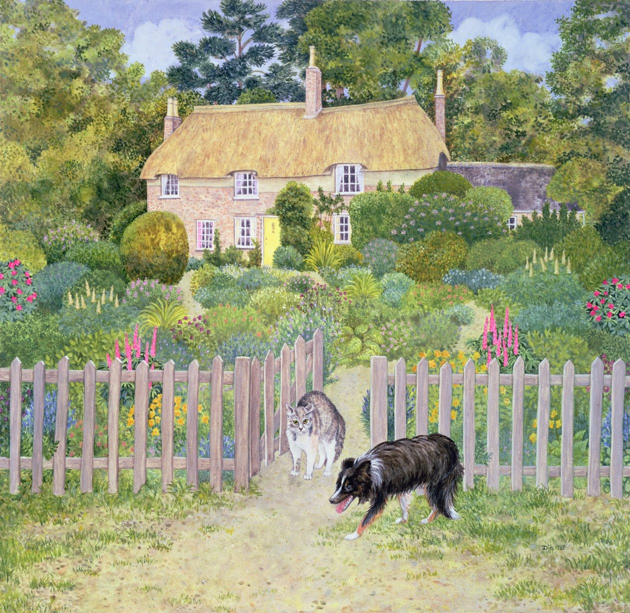 Gato de Bate-Seba, de Longe da Madding Crowd, de Thomas Hardy, (Capítulo 4) de Ditz