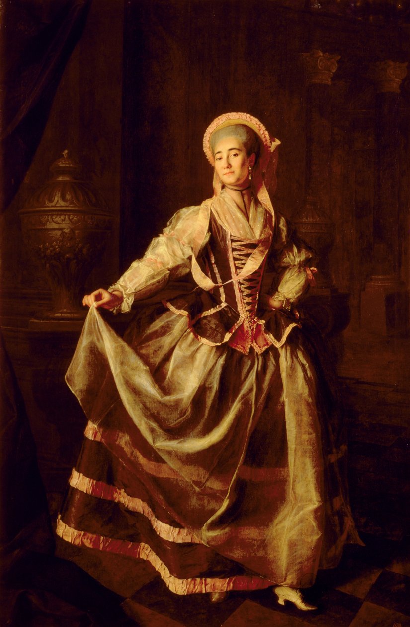 Retrato de Alexandra Petrovna Liovshina (1757-82) 1775 de Dmitri Grigorievich Levitsky