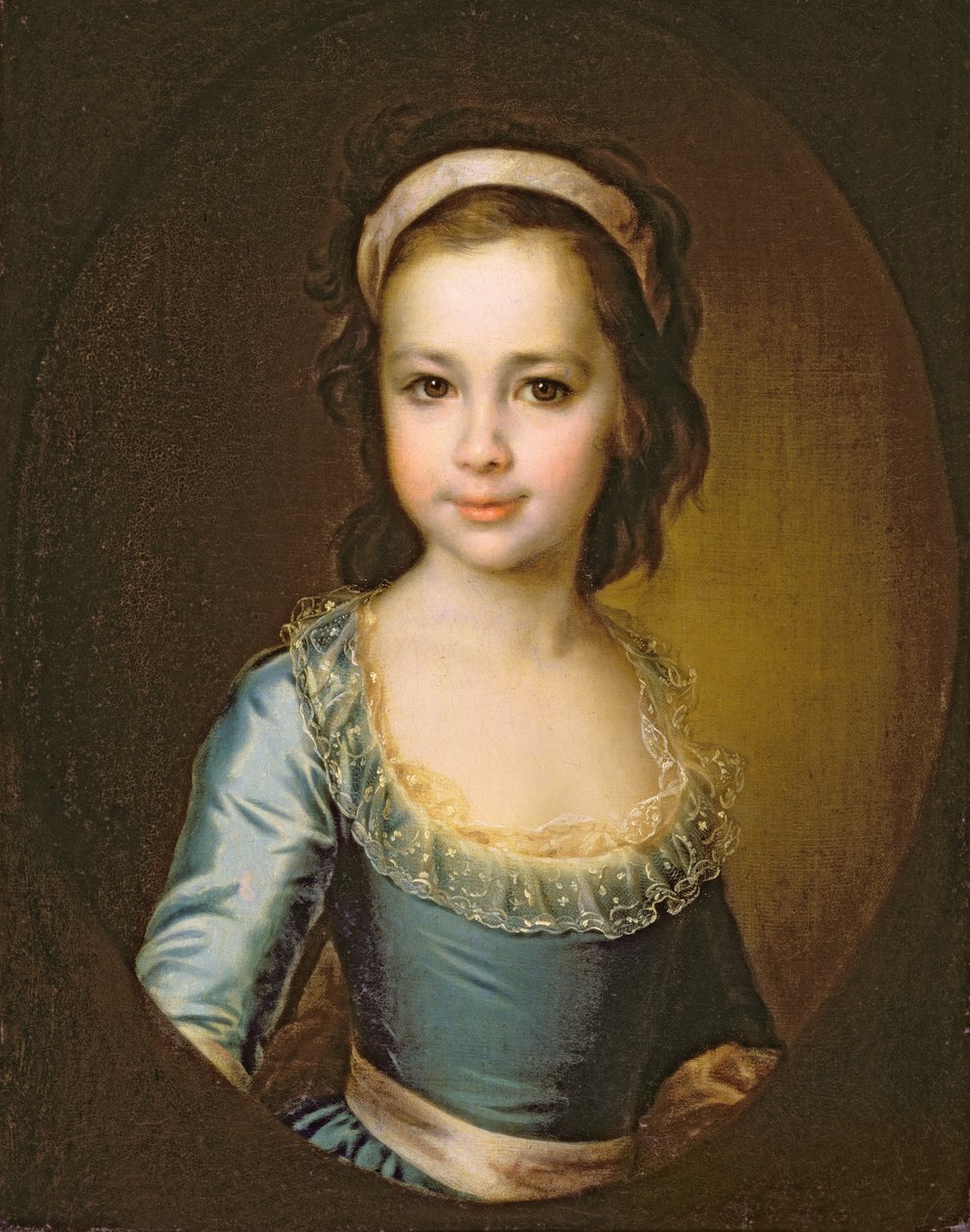 Retrato da Condessa Anna Artemyevna Vorontsova (1777-1836) 1780s de Dmitri Grigorievich Levitsky