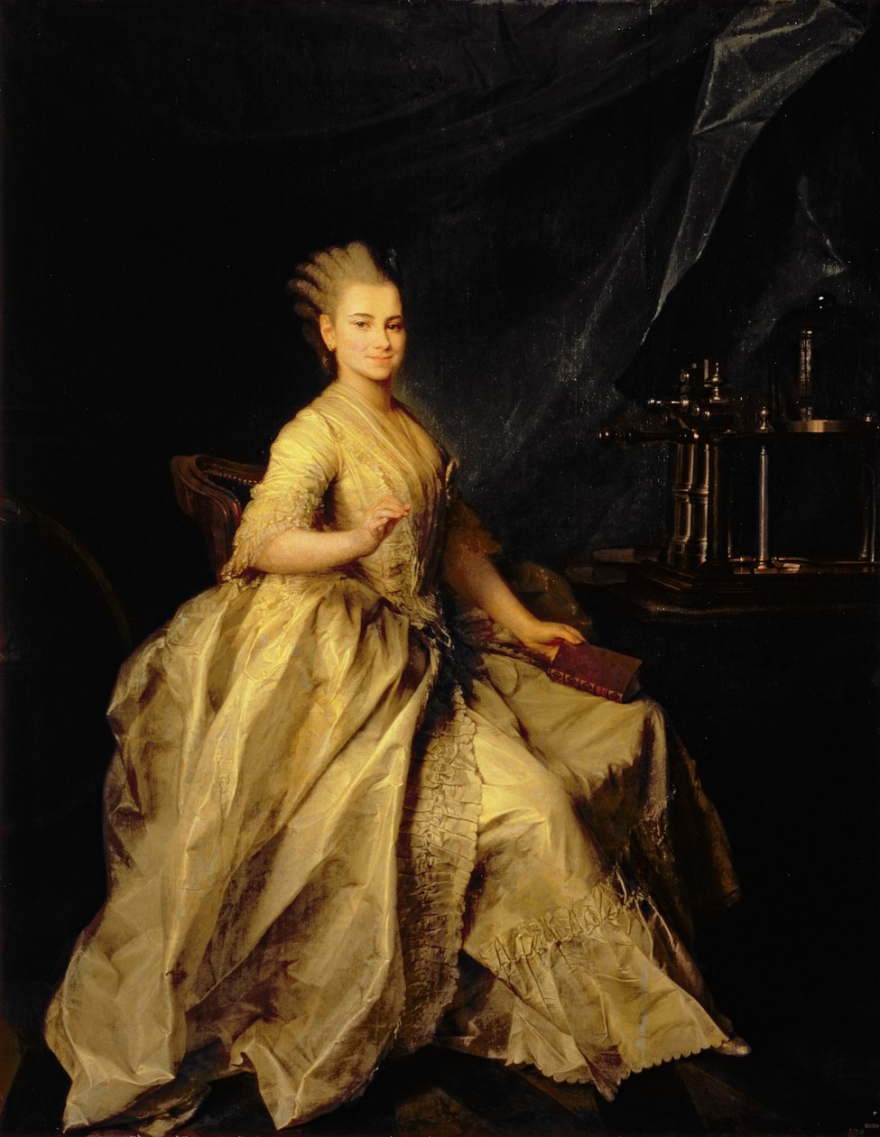 Retrato de Ekaterina Molchanova (1758-1809) 1776 de Dmitri Grigorievich Levitsky