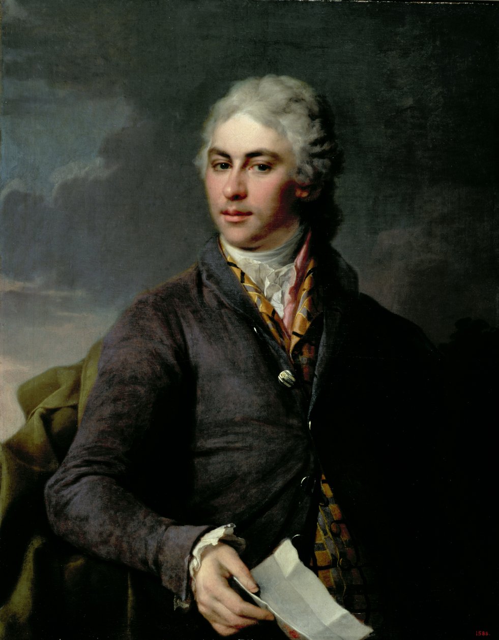 Retrato de Yakov Ivanovich Bilibin (1779-1854), 1801 de Dmitri Grigorievich Levitsky