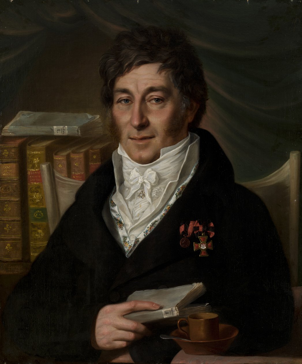 Retrato de Alexander Stakhiev 1724-1796, 1818 de Dmitri Grigorievich Levitsky
