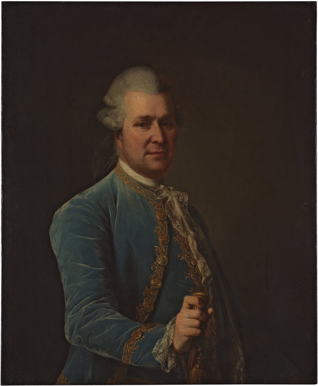Retrato do estadista e reformador Conde Jacob Sievers 1731-1808, 1779 de Dmitri Grigorievich Levitsky