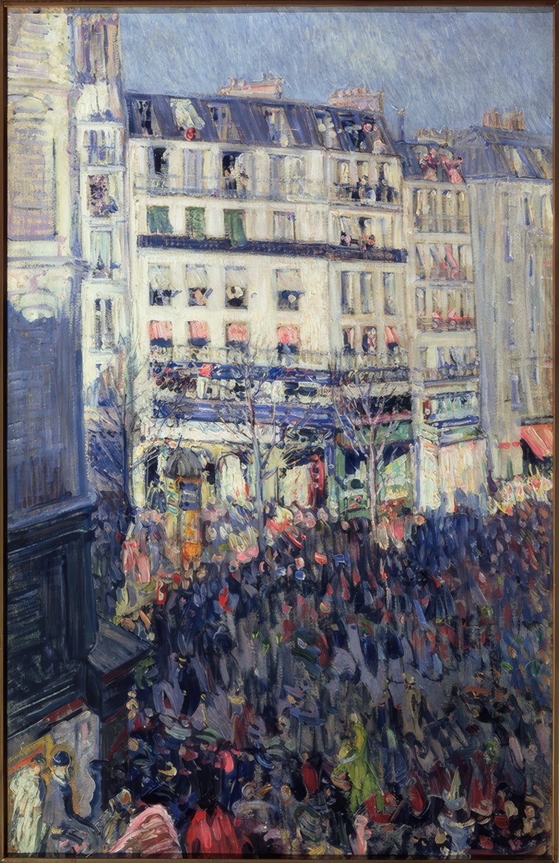 Mardi Gras em Paris de Dmitri Michailowitsch Tarchow