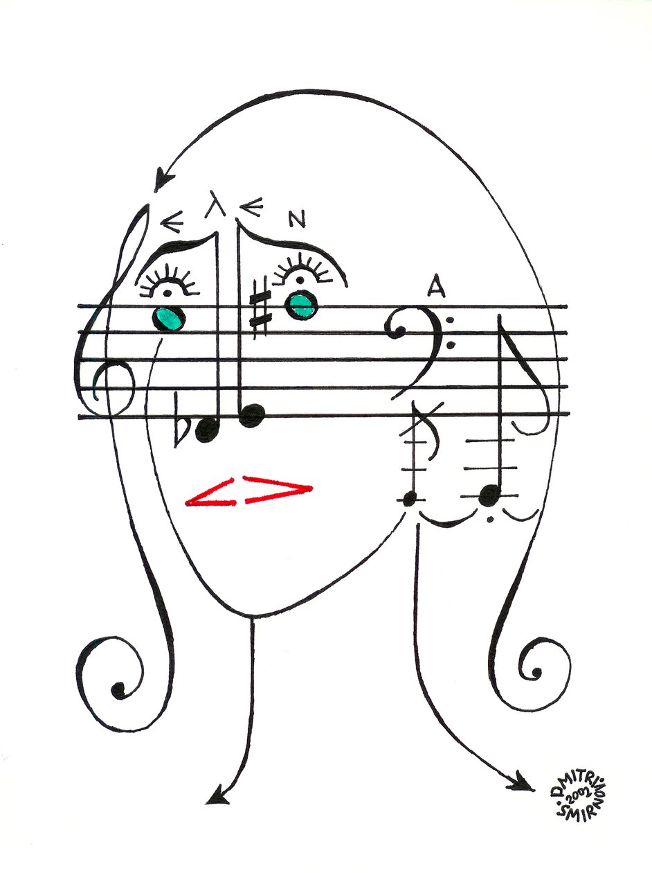 Elena Firsova - retrato da compositora russa de Dmitri Smirnov