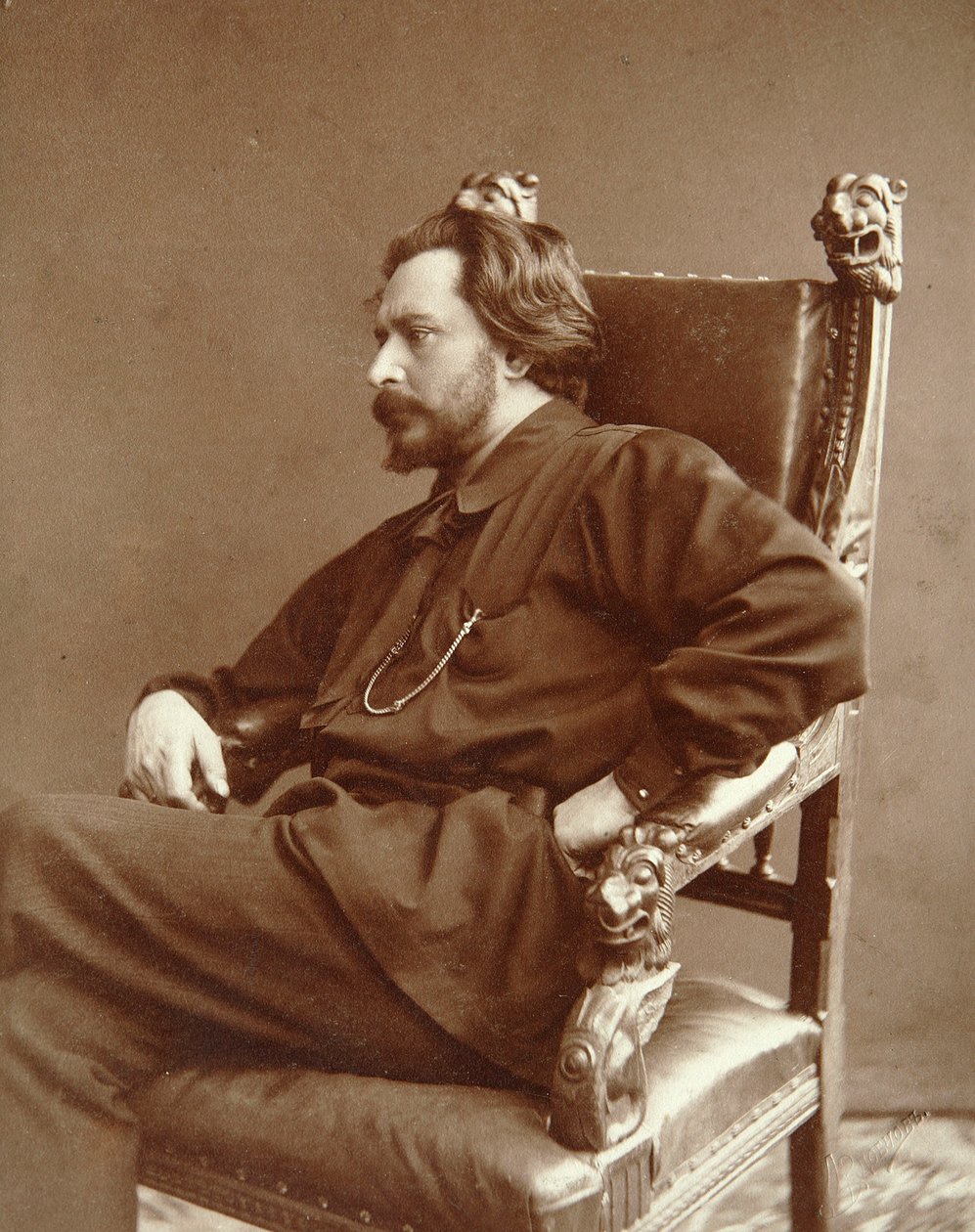 Leonid Andreyev, autor russo, início do século XX de Dmitri Spiridonovich Zdobnov