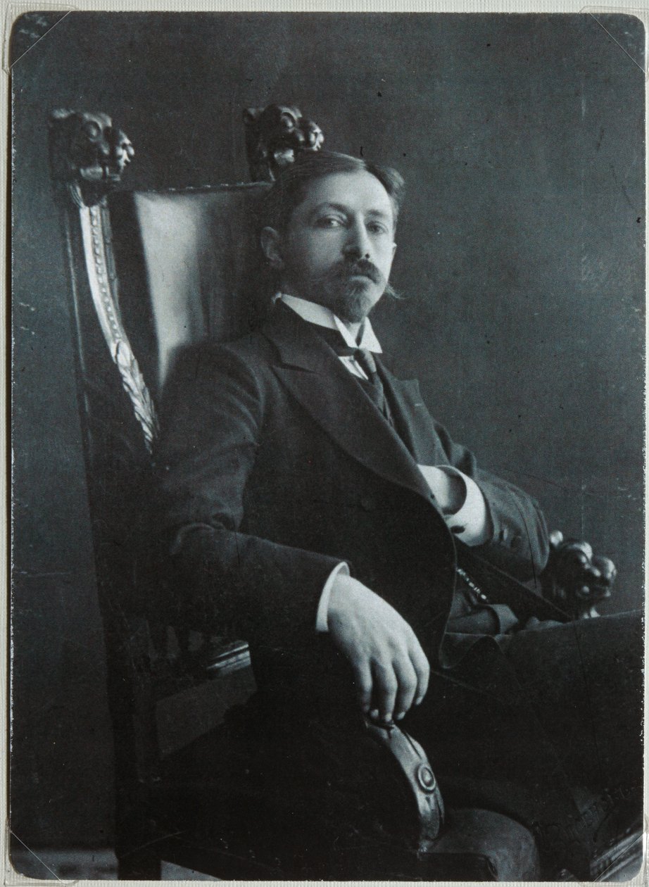 Retrato do autor Ivan A. Bunin 1870-1953, 1909 de Dmitri Spiridonovich Zdobnov