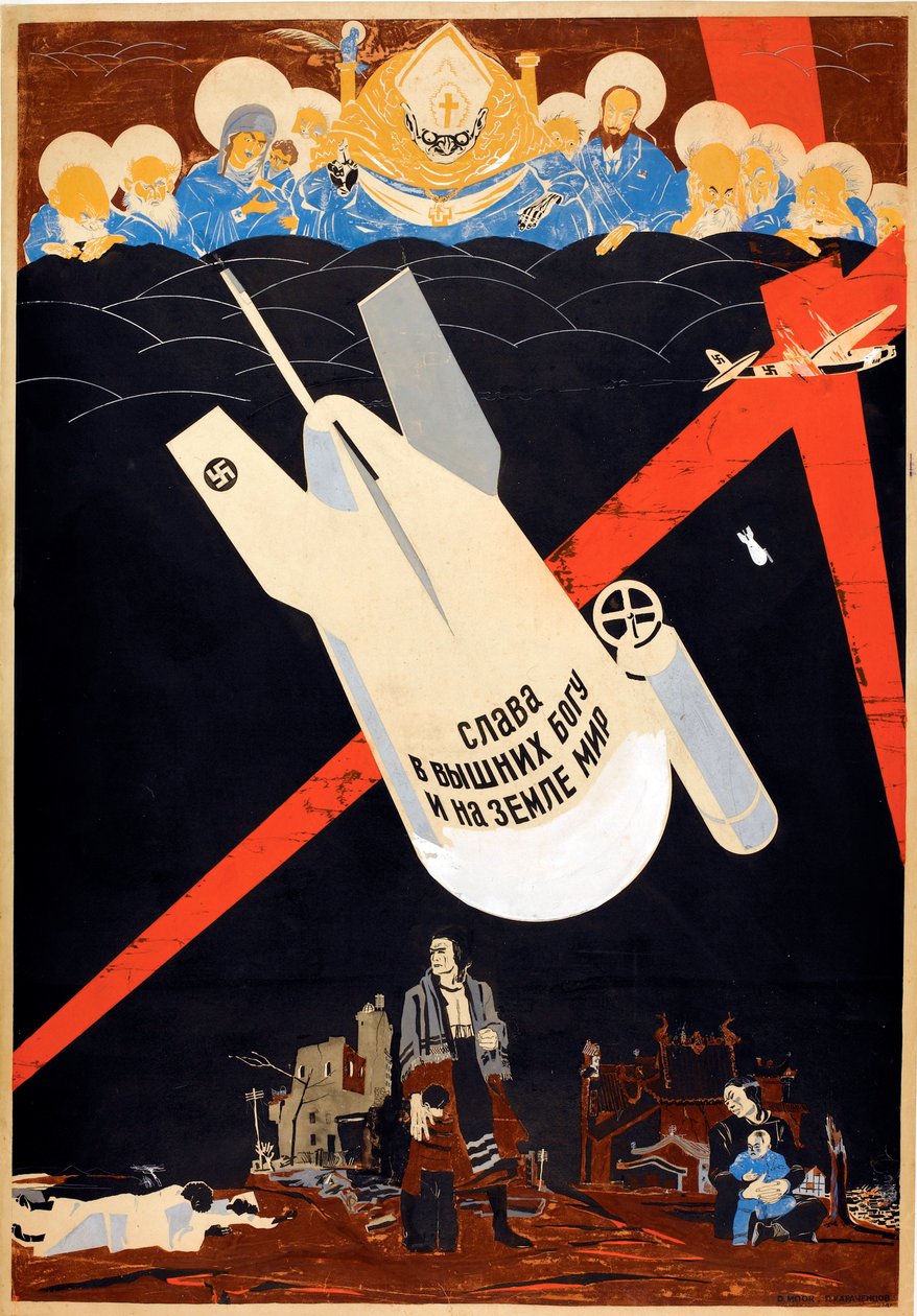 Glória a Deus nas alturas, e na terra paz de Dmitry (1883 1946) Moor