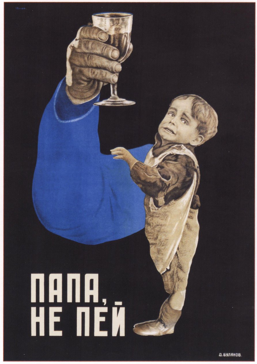 Pai, não bebas, 1929 de Dmitry Anatolyevich Bulanov
