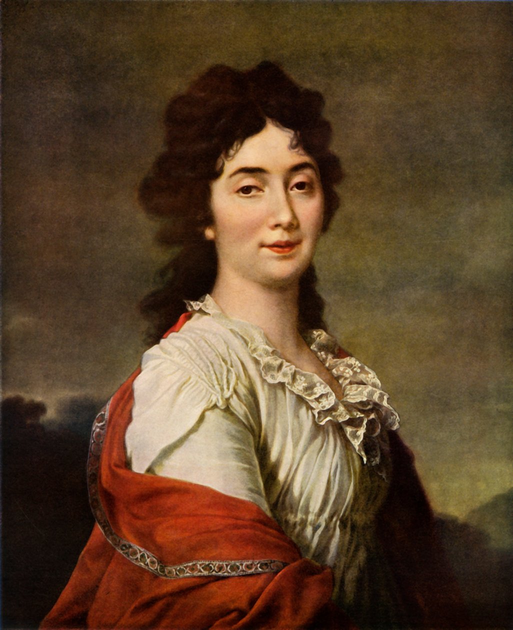 Retrato de Anna Stepanovna Protosova, 1800, 1965. de Dmitri Grigorievich Levitsky