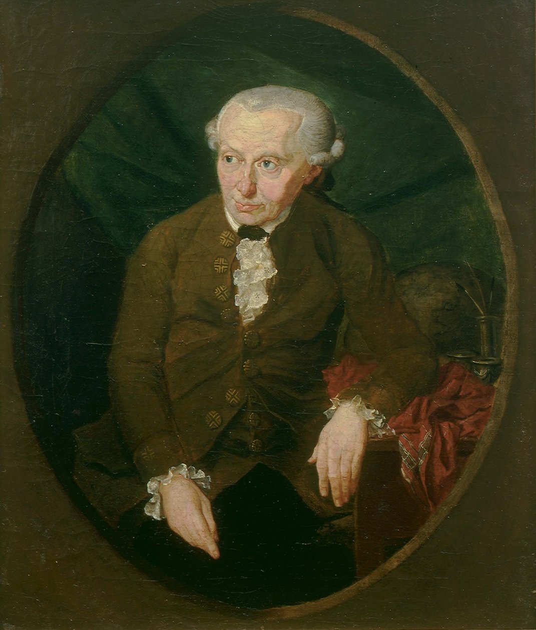Retrato de Immanuel Kant 1724-1804, 1791 de Doepler