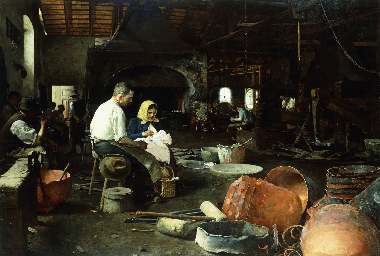 A Fundição, 1899 de Dome or Dominik Skutezky