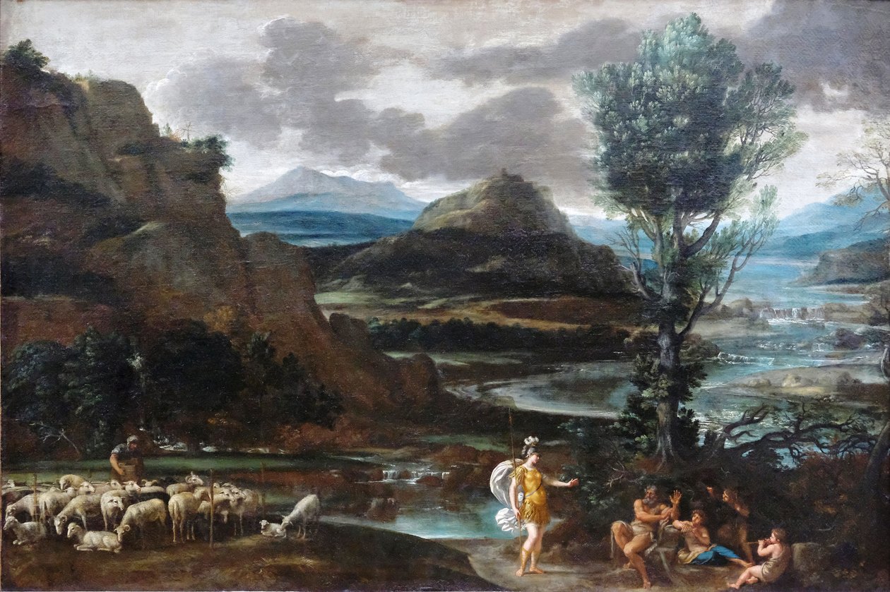 Erminia entre os pastores de Domenichino